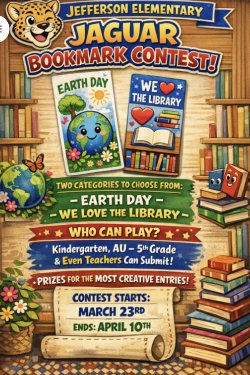 Information about the Jaguar Bookmark Contest